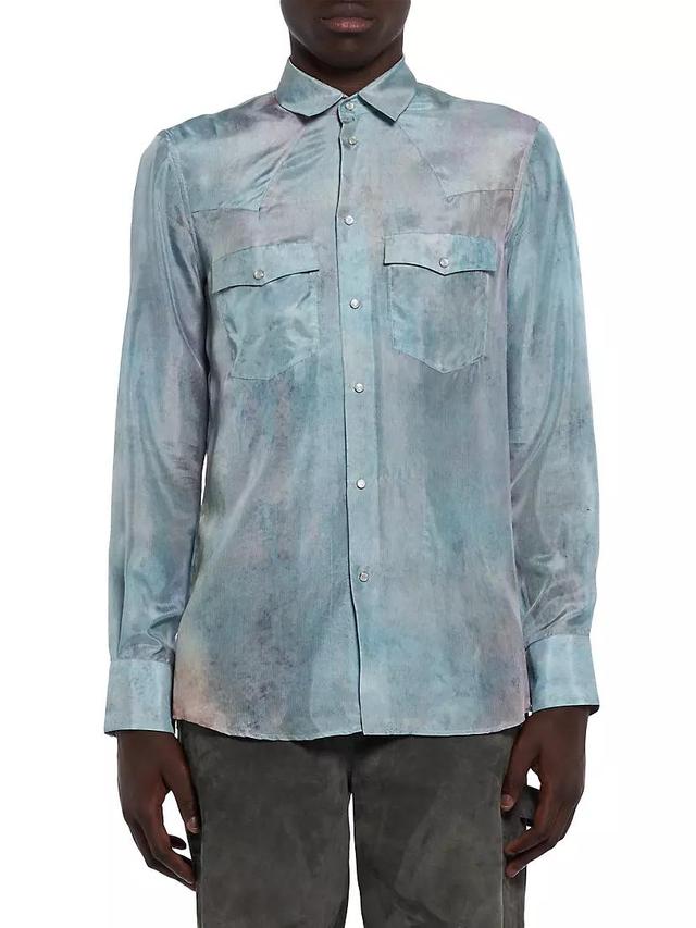 Matthew Abstract Long-Sleeve Shirt Product Image