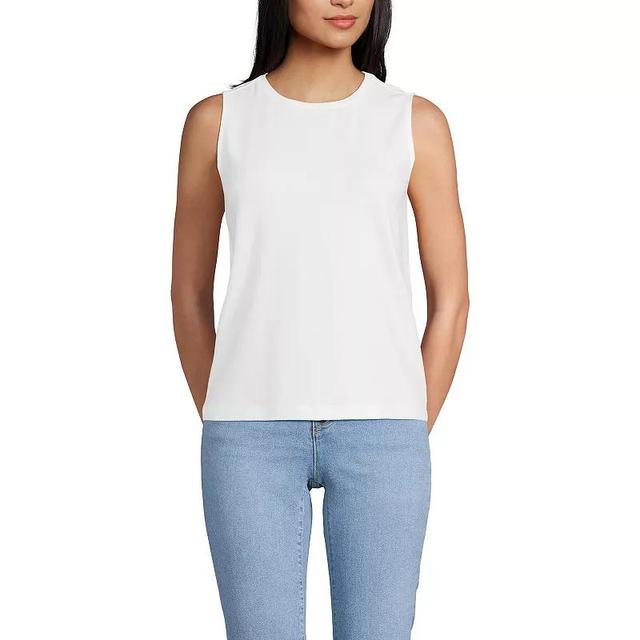 Lands End Womens Lightweight Jersey Tank Top Product Image