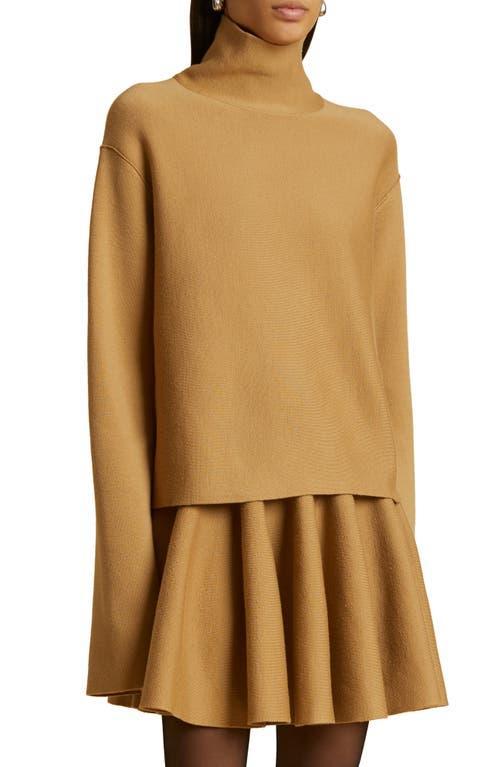 Sree Turtleneck Long-Sleeve Wool Knit Top Product Image