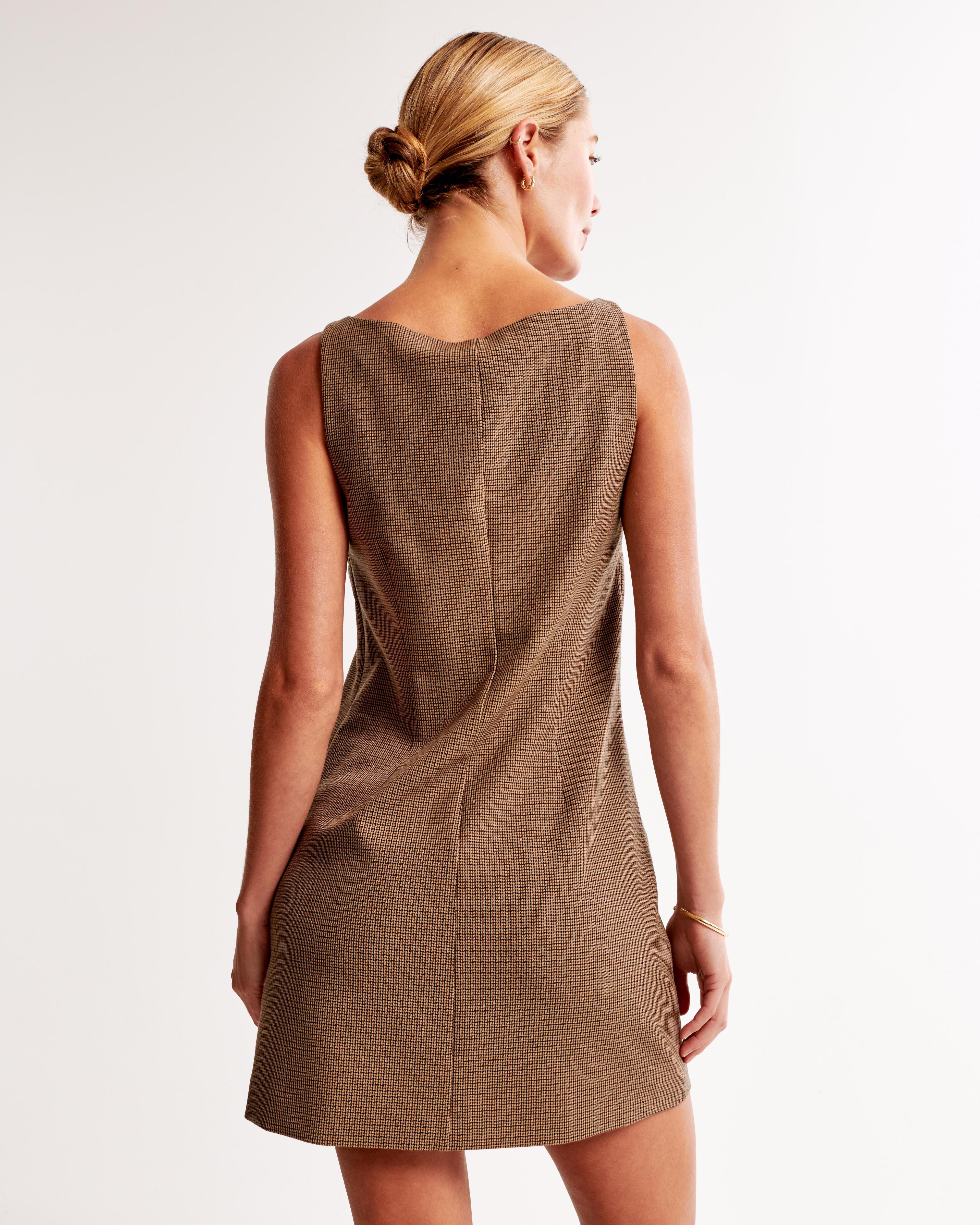 Tailored Shift Mini Dress Product Image