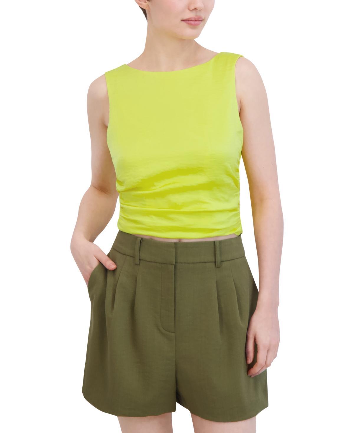 Bcbg New York Womens Wrap-Back Sleeveless Top Product Image