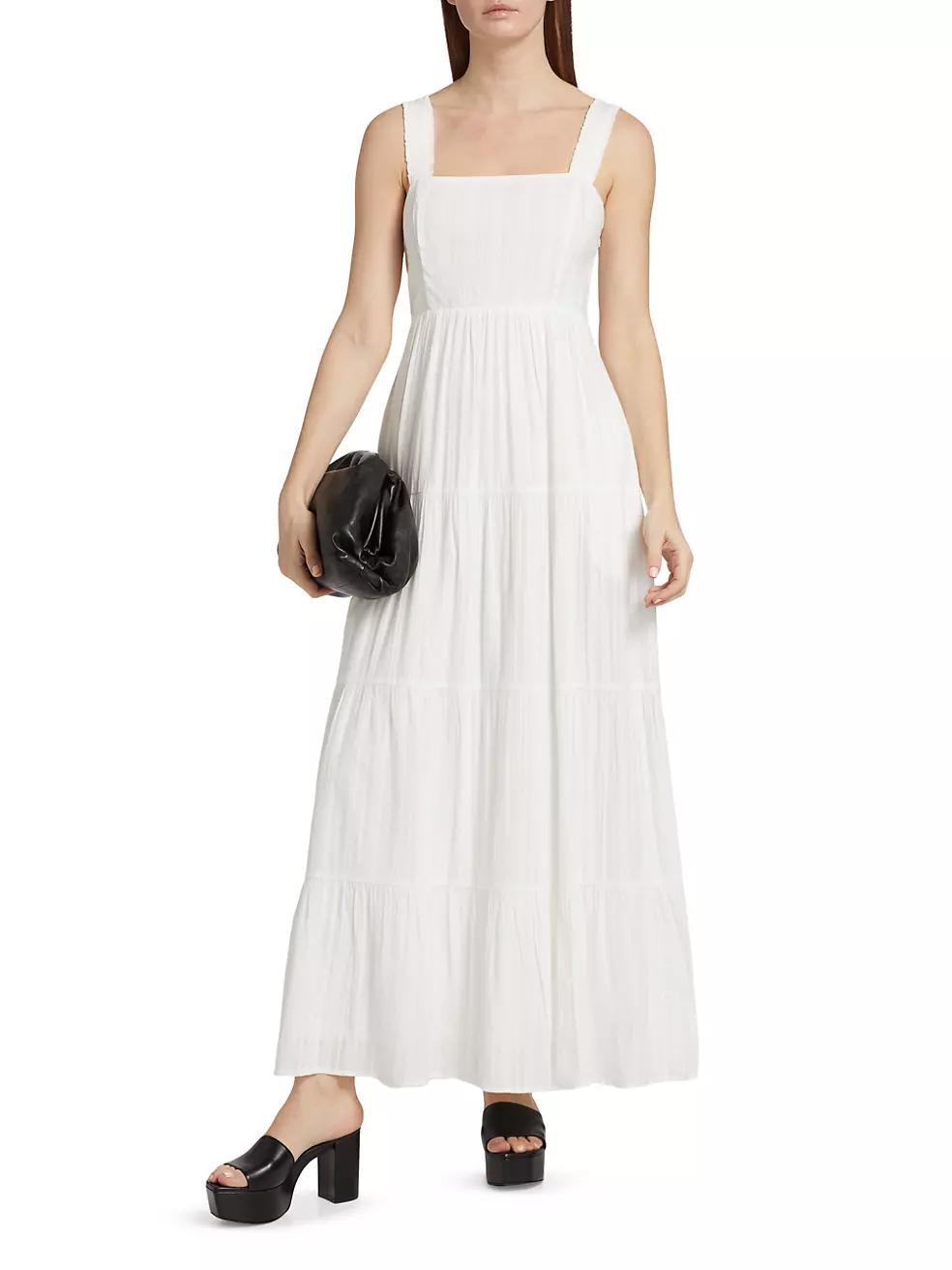 Ginseng Cotton Maxi Dress Product Image