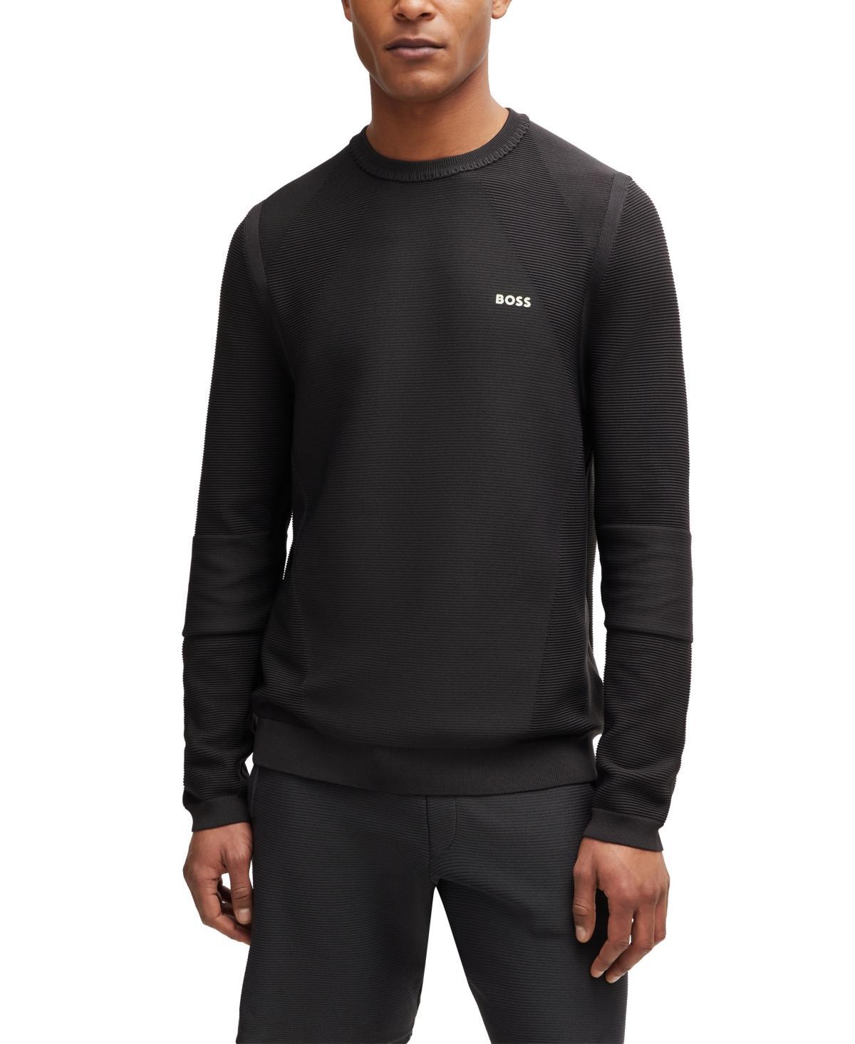 Boss by Hugo Boss Mens Regular-Fit Crew Neck Sweater Product Image