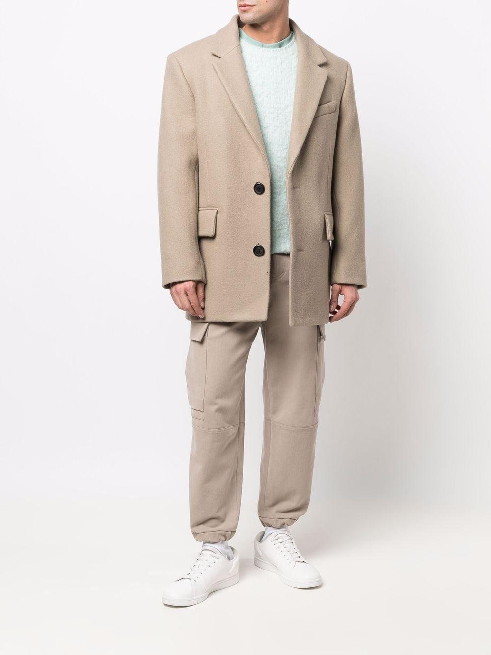 Single-breasted Blazer Jacket In Neutrals Product Image