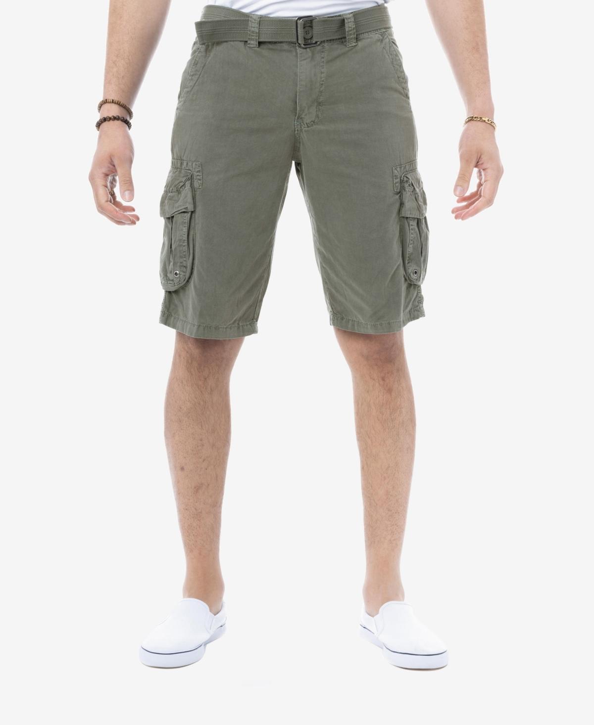 Mens RawX Regular-Fit Belted Cargo Shorts Product Image