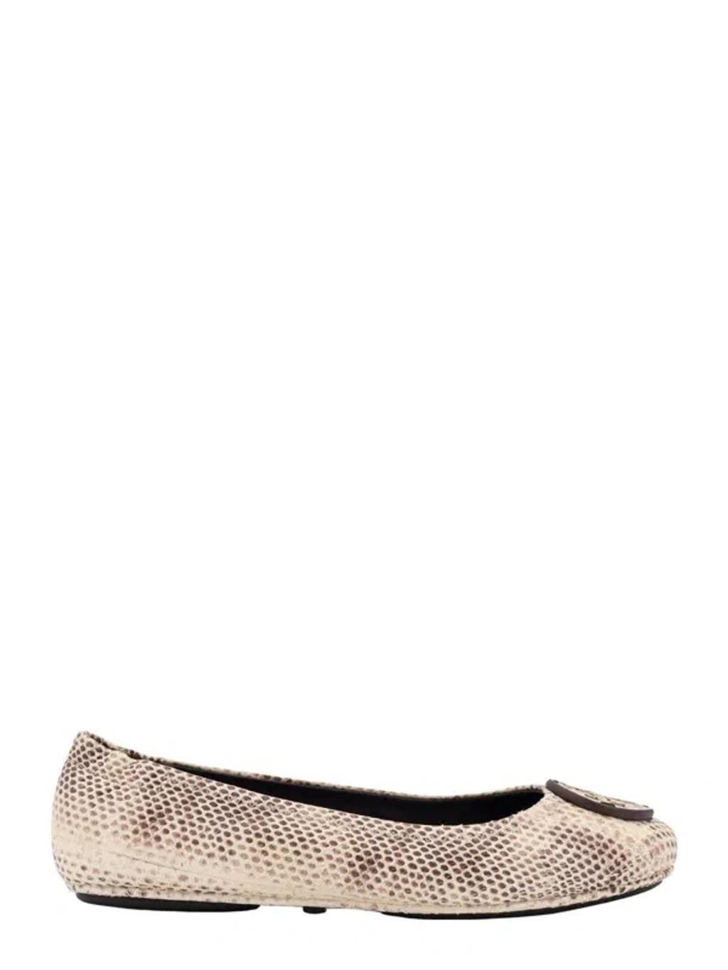 TORY BURCH Ballerinas In Beige Product Image