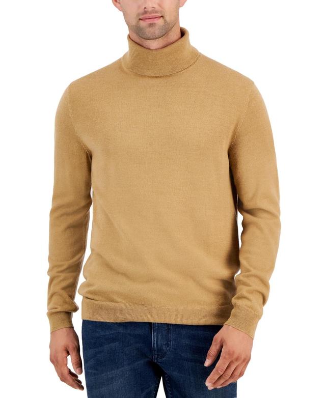 Club Room Mens Merino Wool Blend Turtleneck Sweater, Created for Macys Product Image