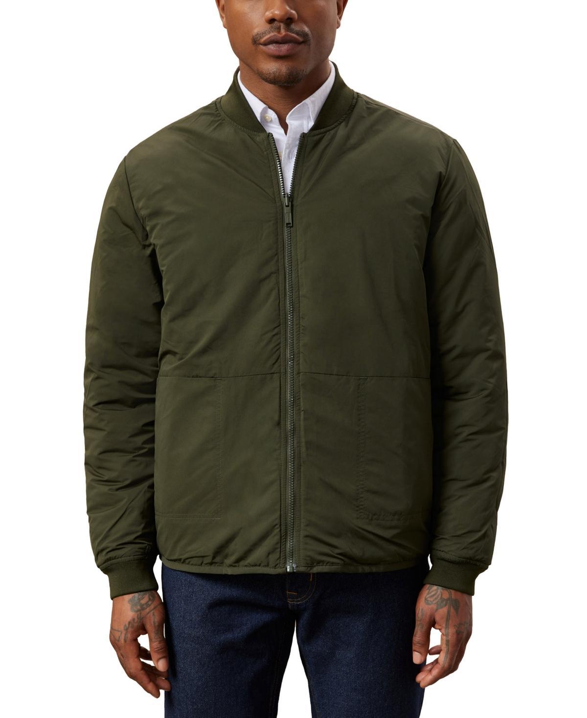 Frank And Oak Mens The Skyline Reversible Full-Zip Bomber Jacket Product Image