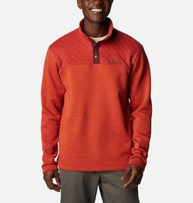 Columbia Mens Hart Mountain Quilted Half Snap Pullover- Product Image