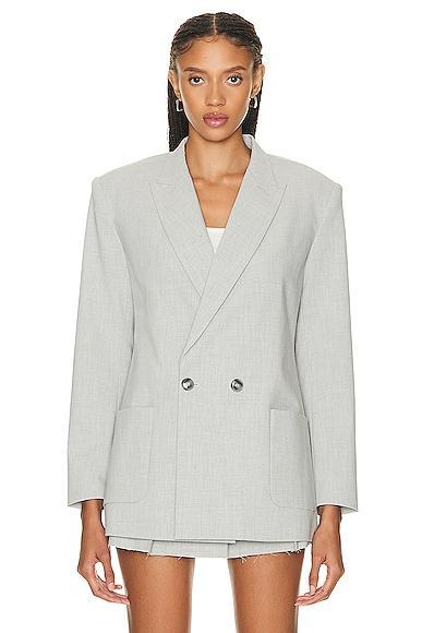 SER.O.YA Natasha Blazer Light Grey. (also in ). Product Image