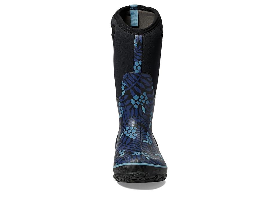 Bogs Classic Tall (Blue Multi Winterberry) Women's Waterproof Boots Product Image