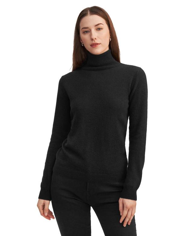 Lilysilk Womens Pure Cashmere Turtleneck Sweater For Women Product Image