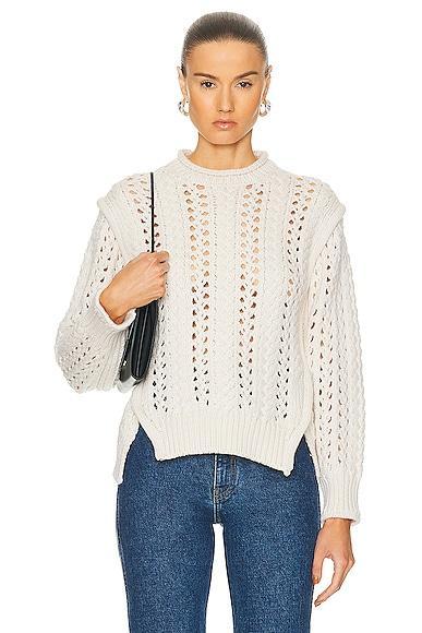 A.L.C. Chandler Sweater in Cream Product Image