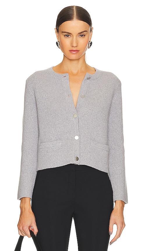 Theory Wool & Cashmere Cardigan Sweater Product Image