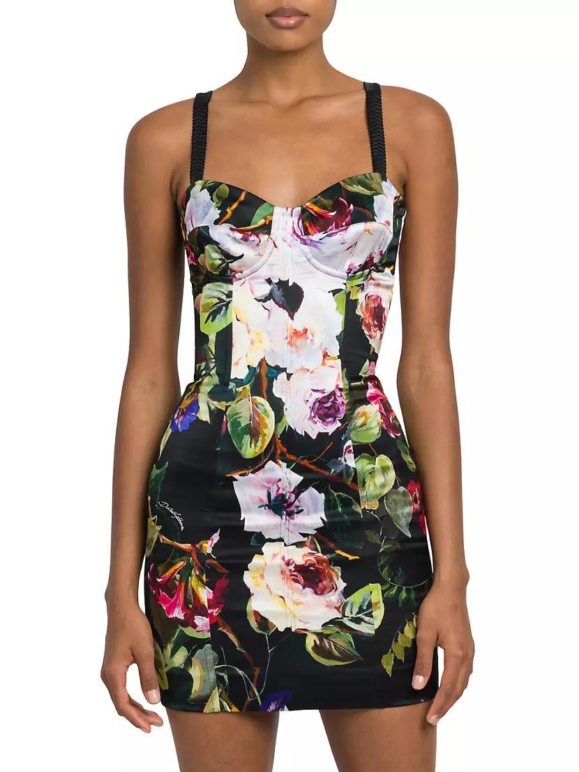 Floral Bustier Minidress Product Image