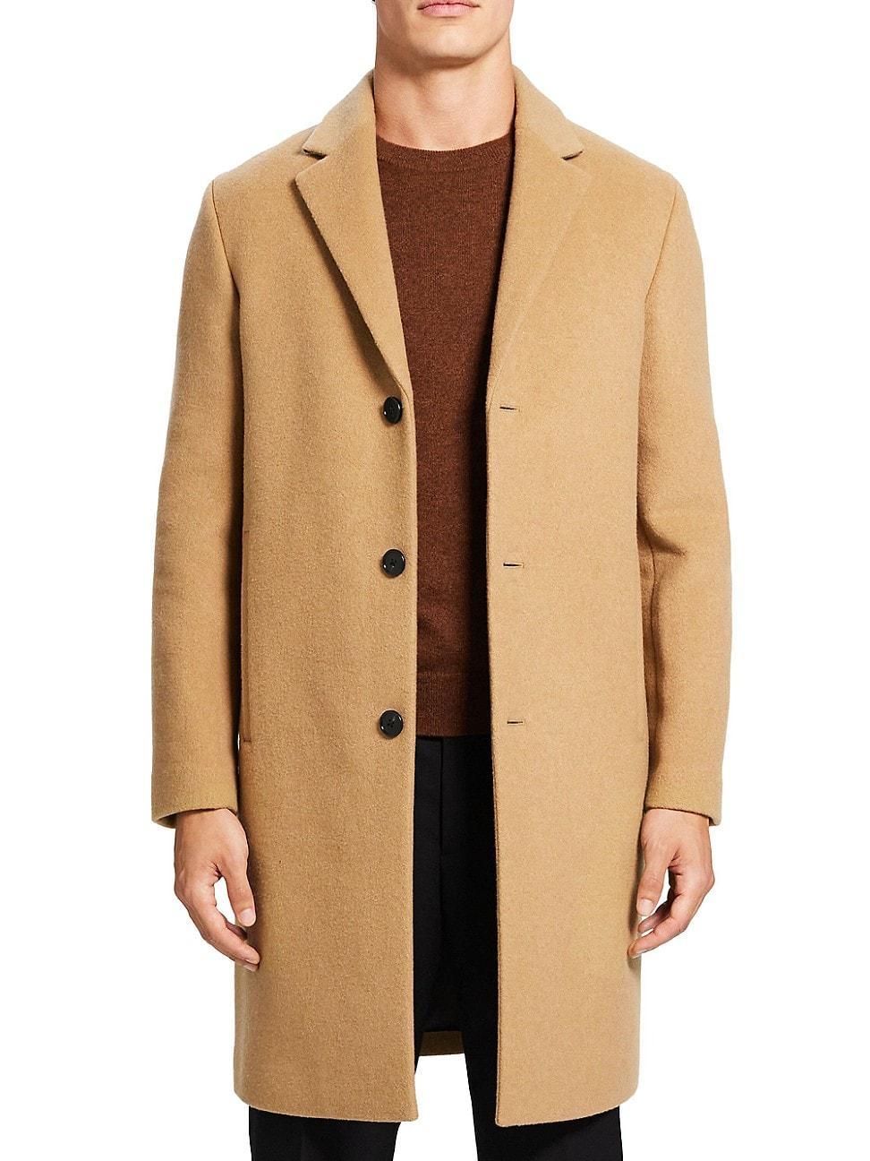 Mens Suffolk Single-Breasted Overcoat Product Image