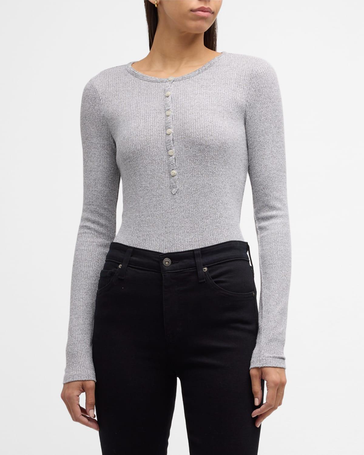 rag & bone The Rib Henley Product Image