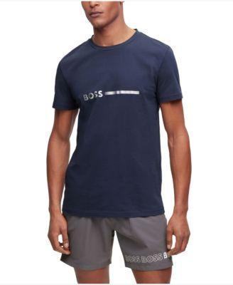 Mens Regular-fit T-shirt in cotton with UV protection Product Image