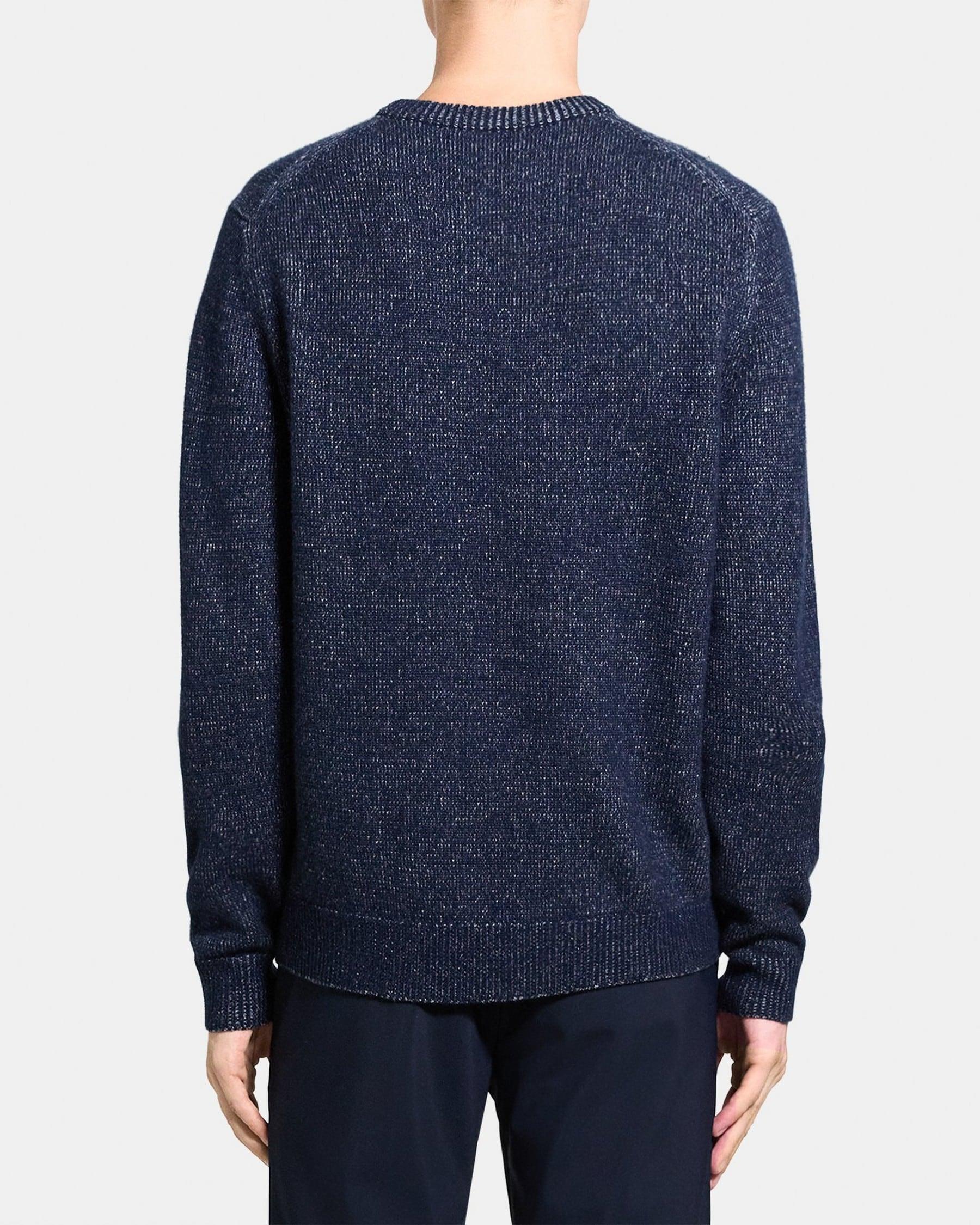 Crewneck Sweater in Wool-Cashmere Product Image