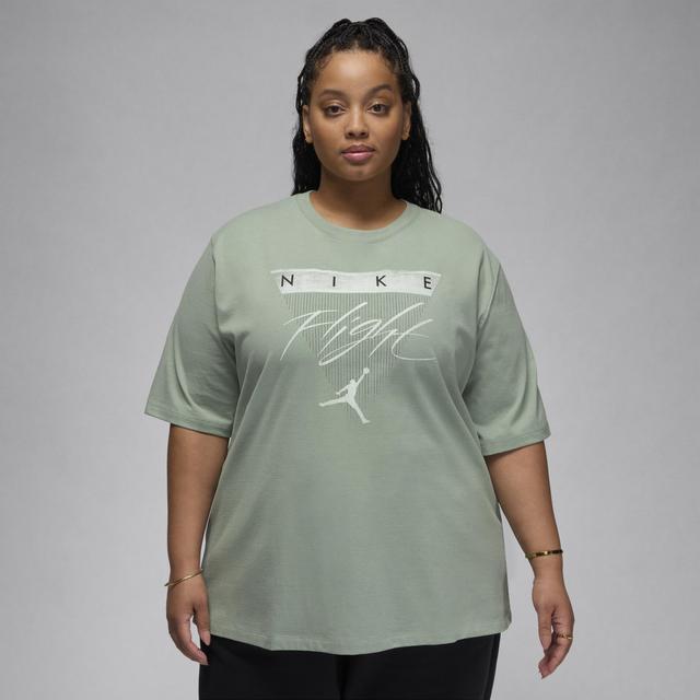 Women's Jordan Flight Heritage Graphic T-Shirt (Plus Size) Product Image