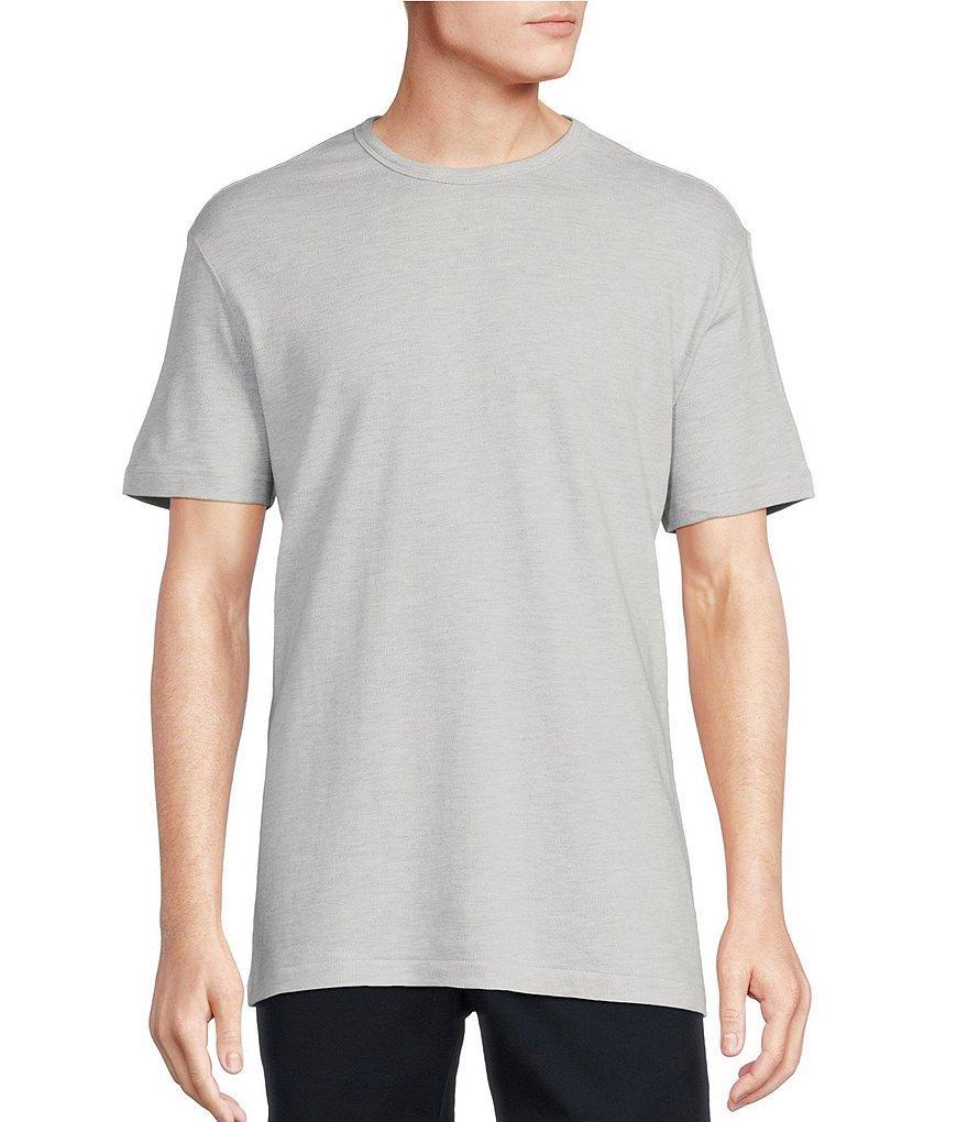 Cremieux Blue Label Jacquard Short Sleeve T-Shirt Product Image