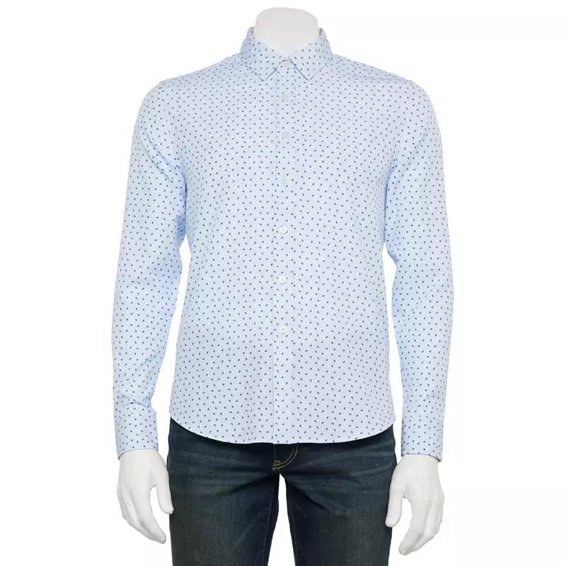 Mens Thomas Sterling Long Sleeve Button Down Shirt Product Image