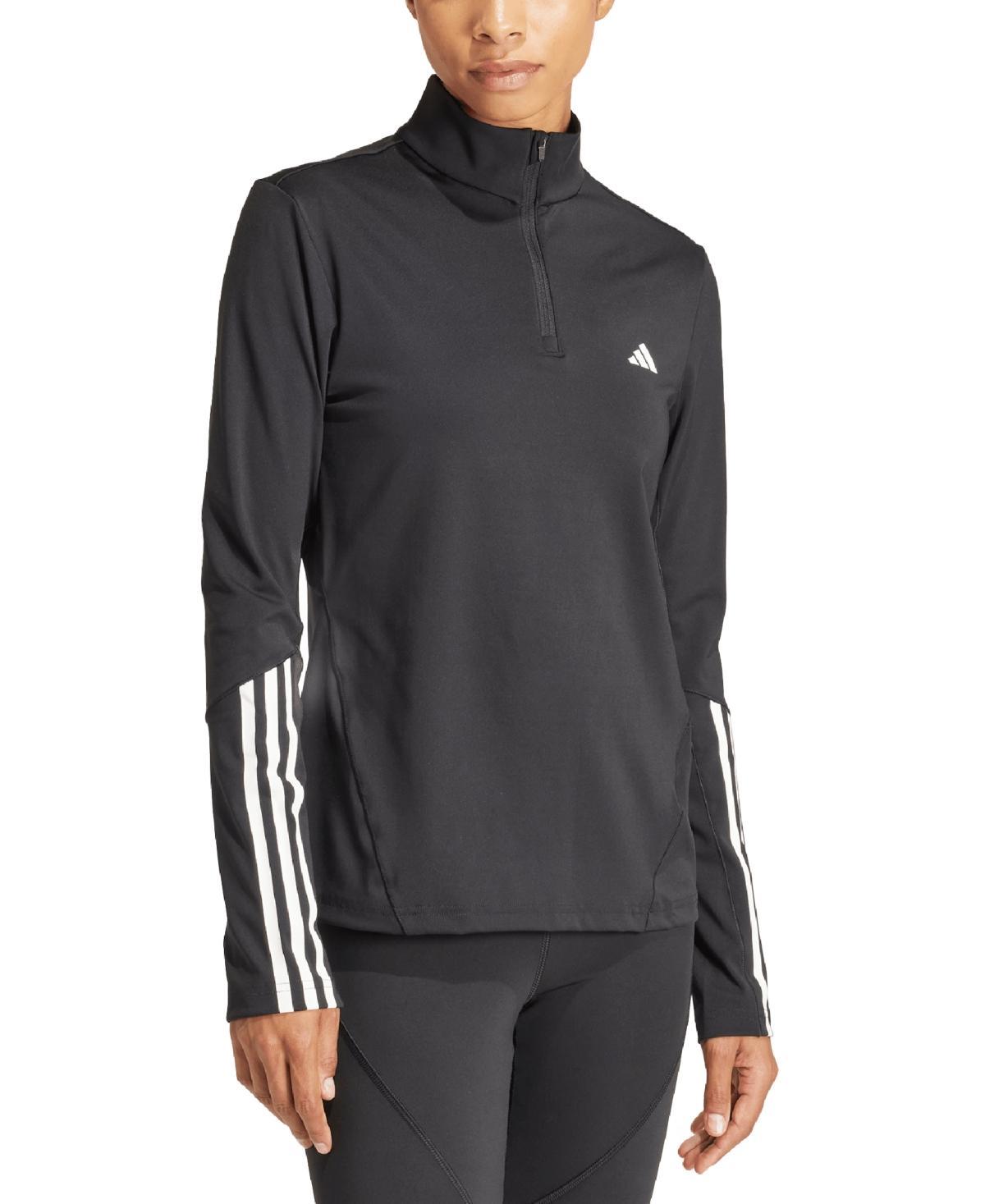 adidas Womens Hyperglam Aeroready Training Quarter-Zip Track Top product image