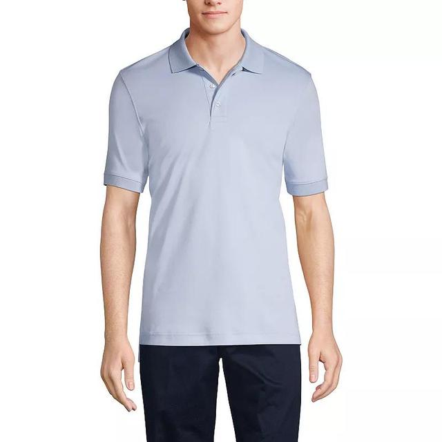 Mens Tall Lands End School Uniform Mens Tall Short Sleeve Interlock Polo Shirt Product Image