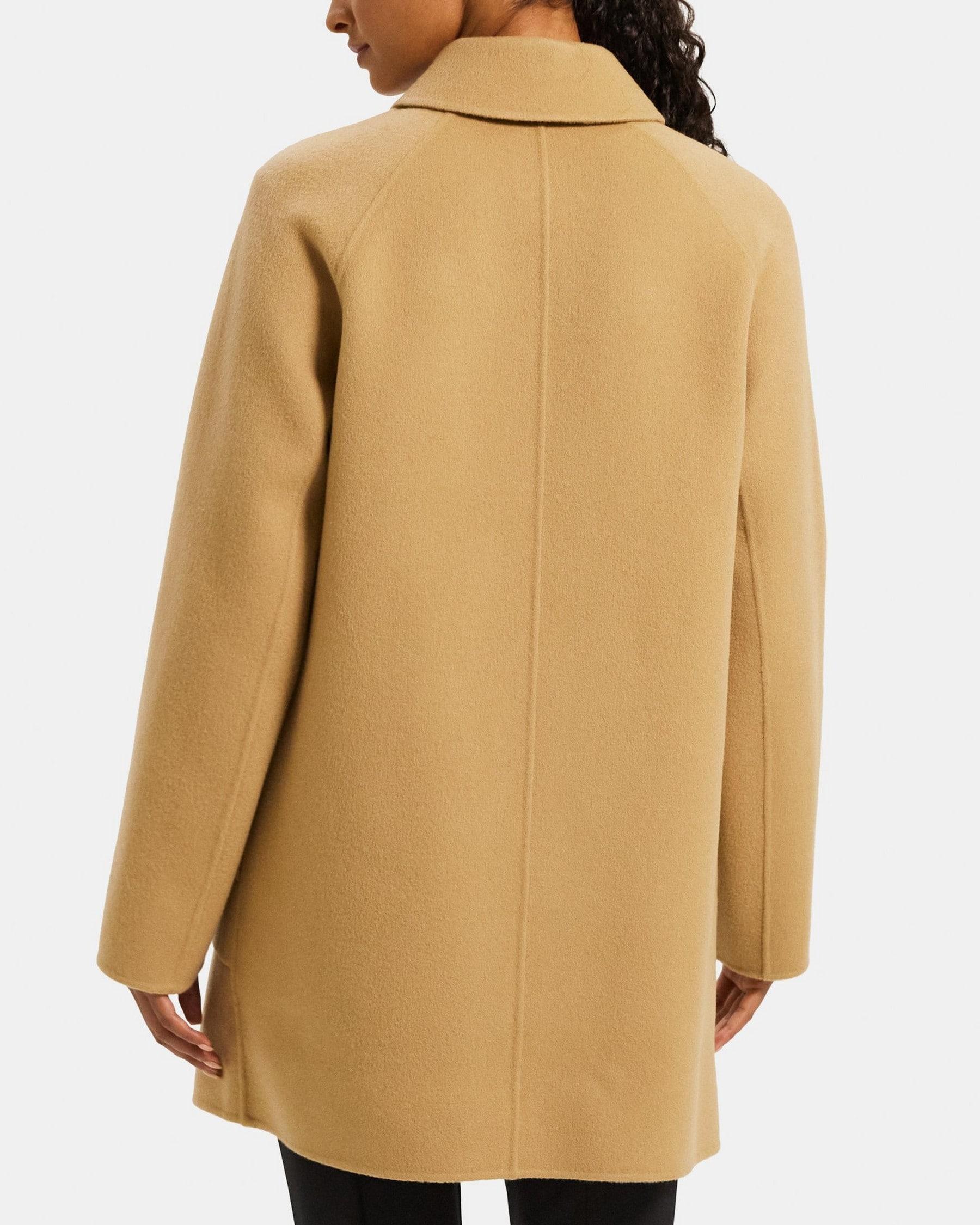 Relaxed Coat in Double-Face Wool-Cashmere Product Image