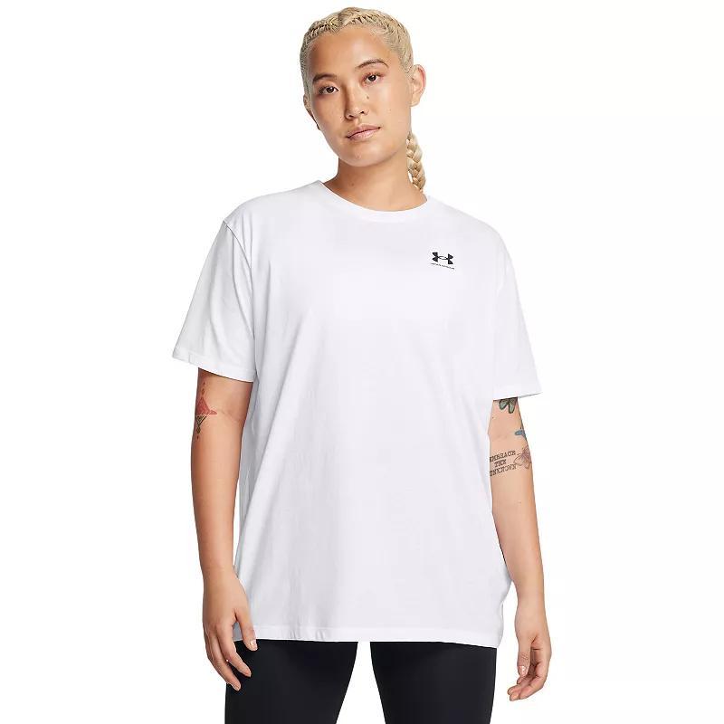 Womens UA BF Oversized Logo Short Sleeve Product Image