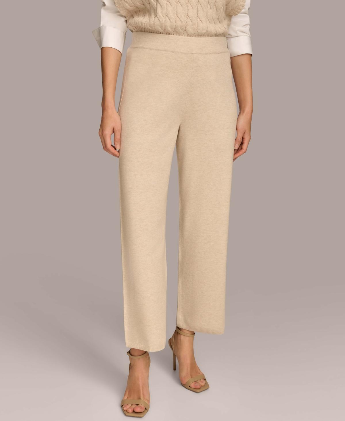 Donna Karan New York Womens Pull-On Sweater Pants product image