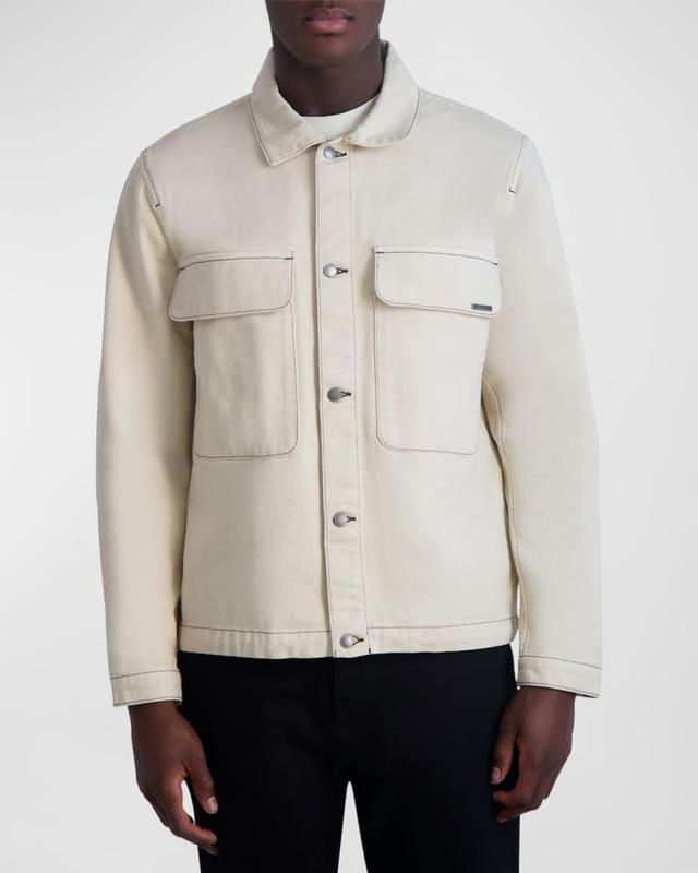 Mens Garment-Dyed Twill Jacket Product Image