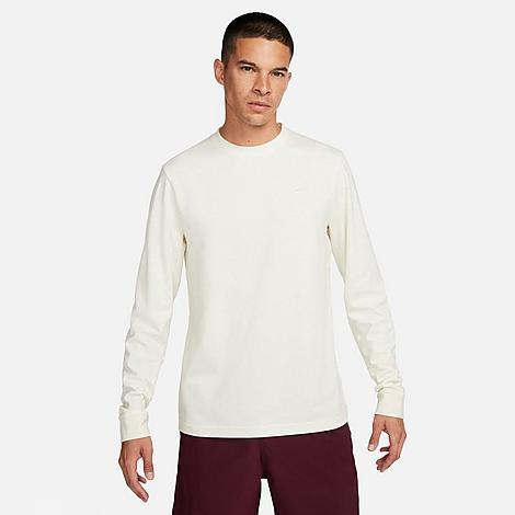 NIKE Dri-fit Primary Long Sleeve T-shirt In Phantom/heather/phantom Product Image