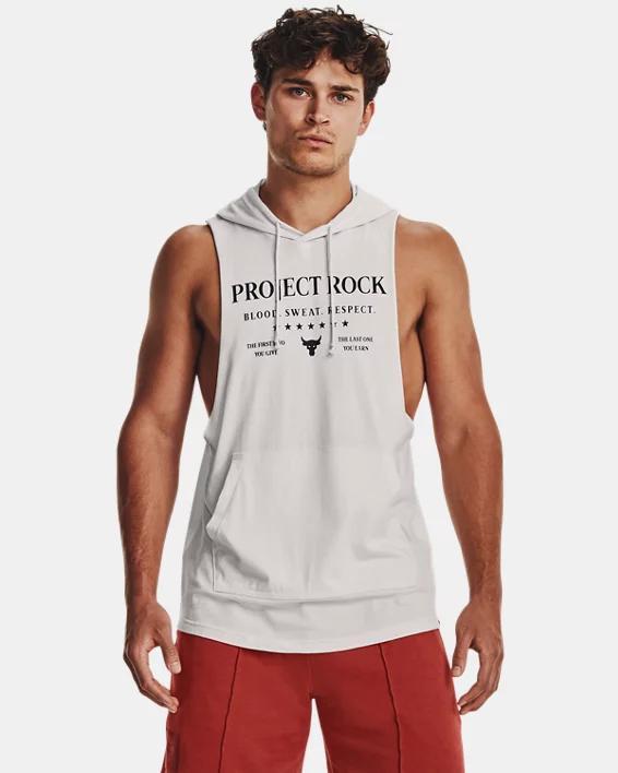 Men's Project Rock Sleeveless Hoodie Product Image