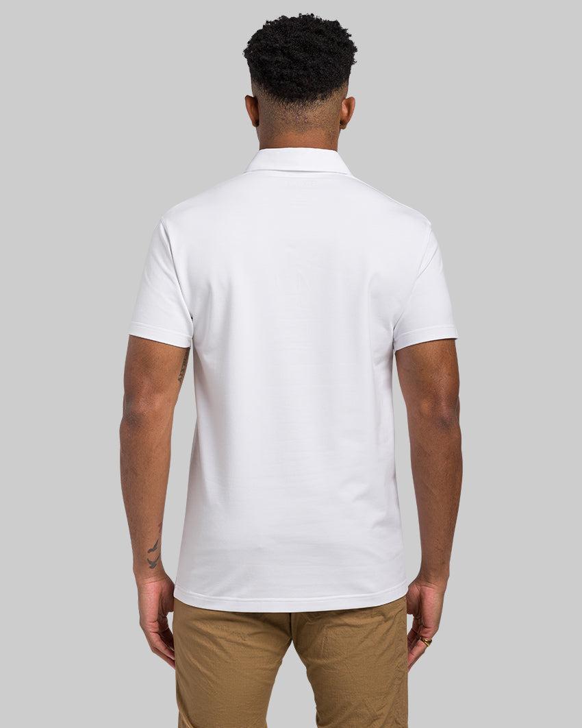 LUX Straight Hem Polo Product Image