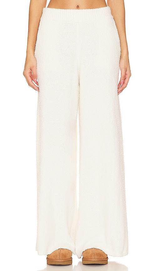 WeWoreWhat Wide Leg Pull On Boucle Pant Size L, XS. Product Image