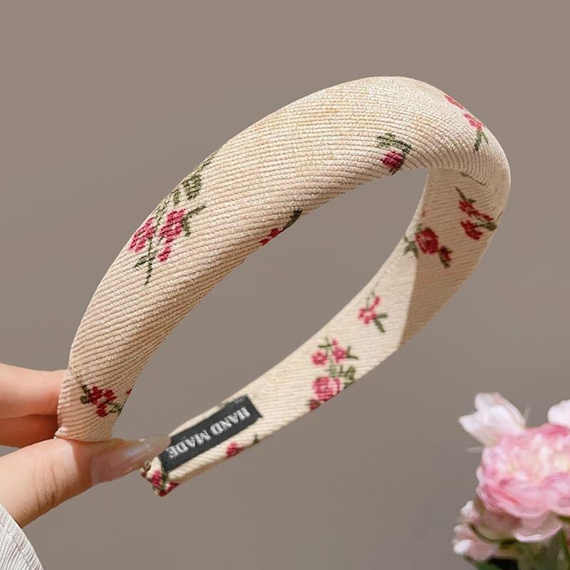 Floral Print Headband Product Image