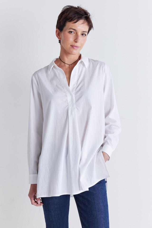 The Weekender Light Poplin Tunic Product Image