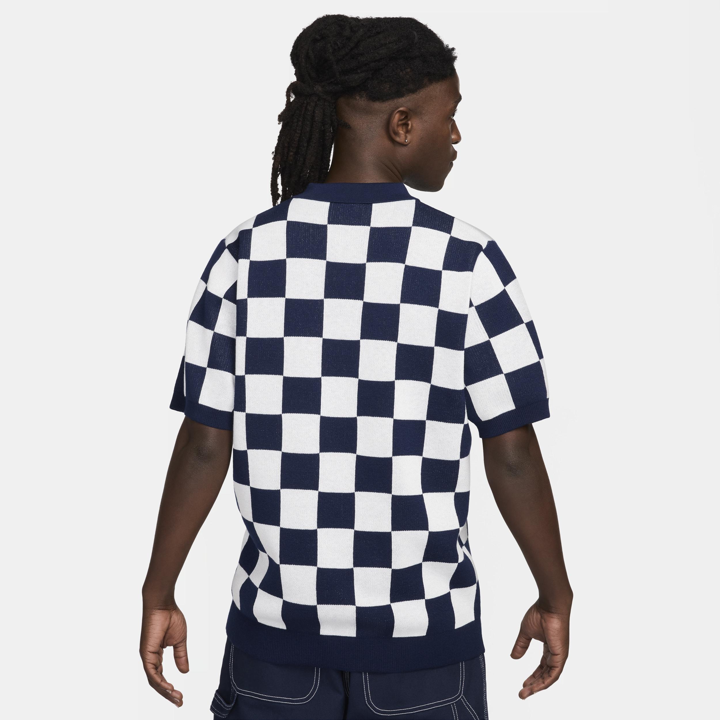 Men's Nike Sportswear Club Checkers Polo Product Image