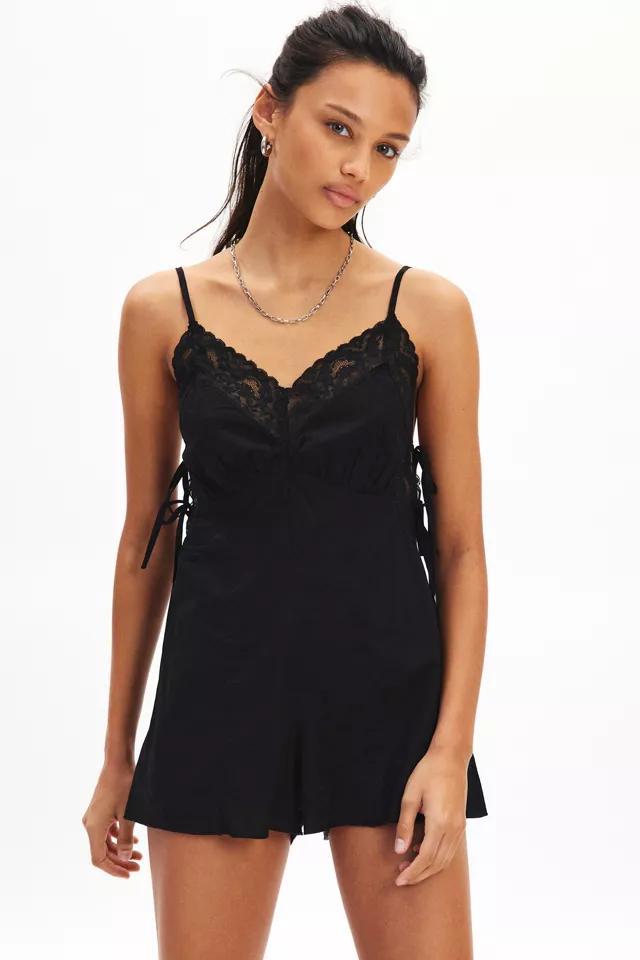 Kimchi Blue Shyla Lace Trim Romper Product Image