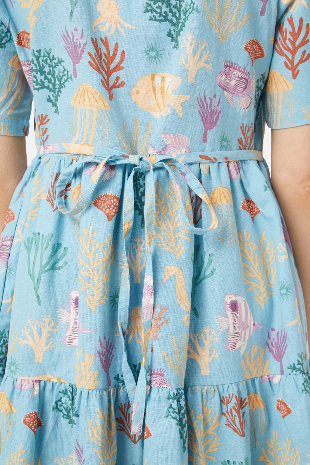 Oceania Smock Dress Product Image