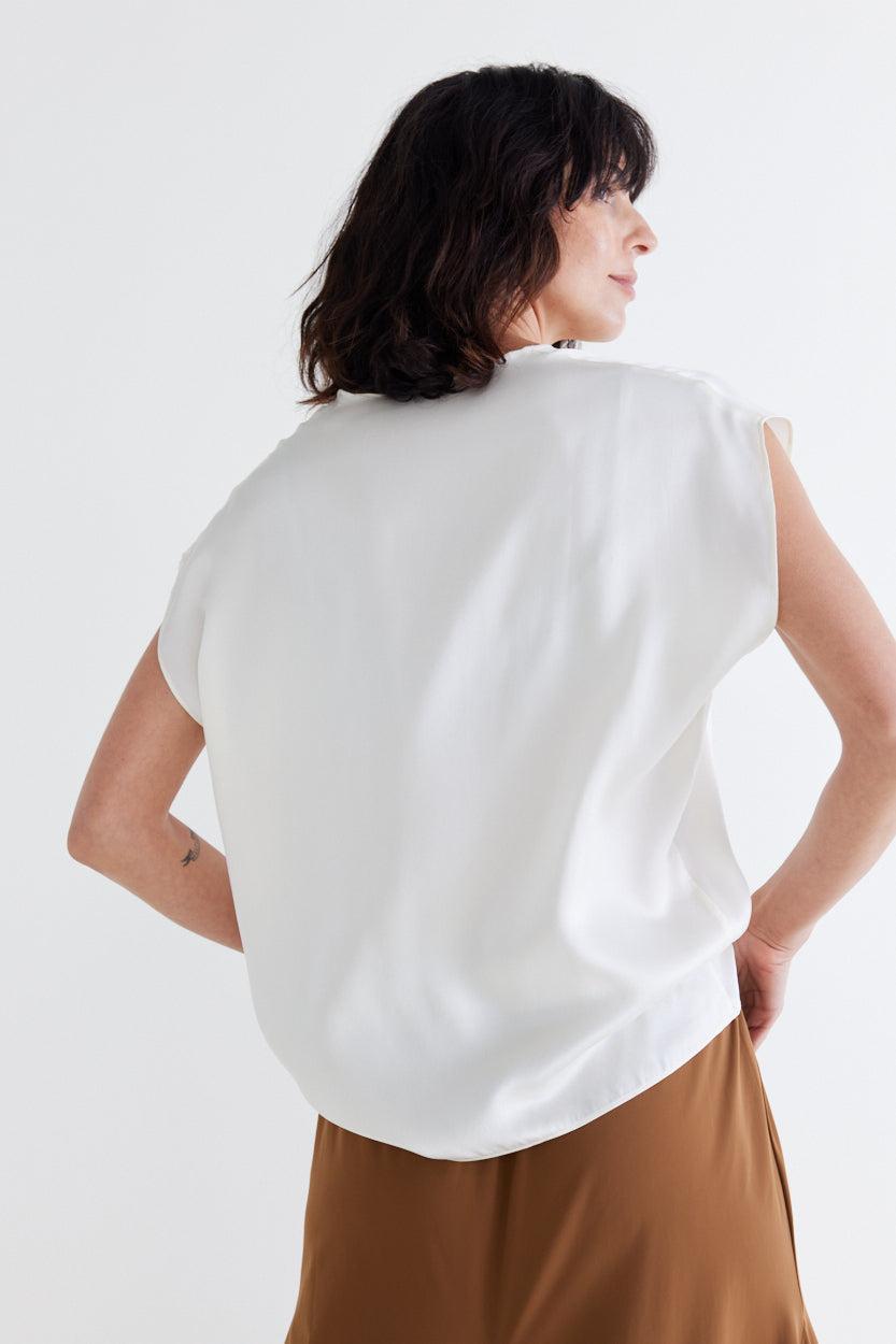 The All Day Washable Silk Top Product Image