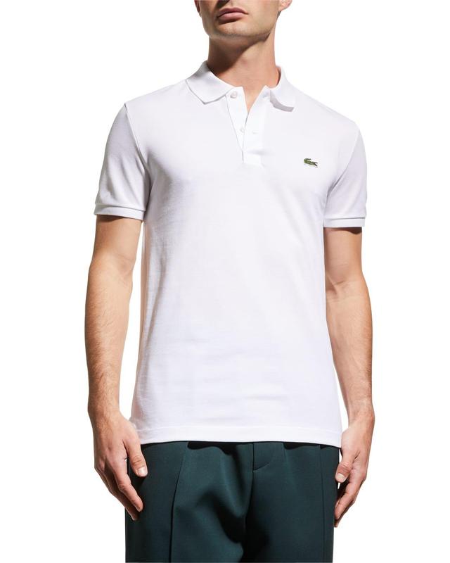 Lacoste Short Sleeve Slim Fit Pique Polo Men's Short Sleeve Pullover Product Image