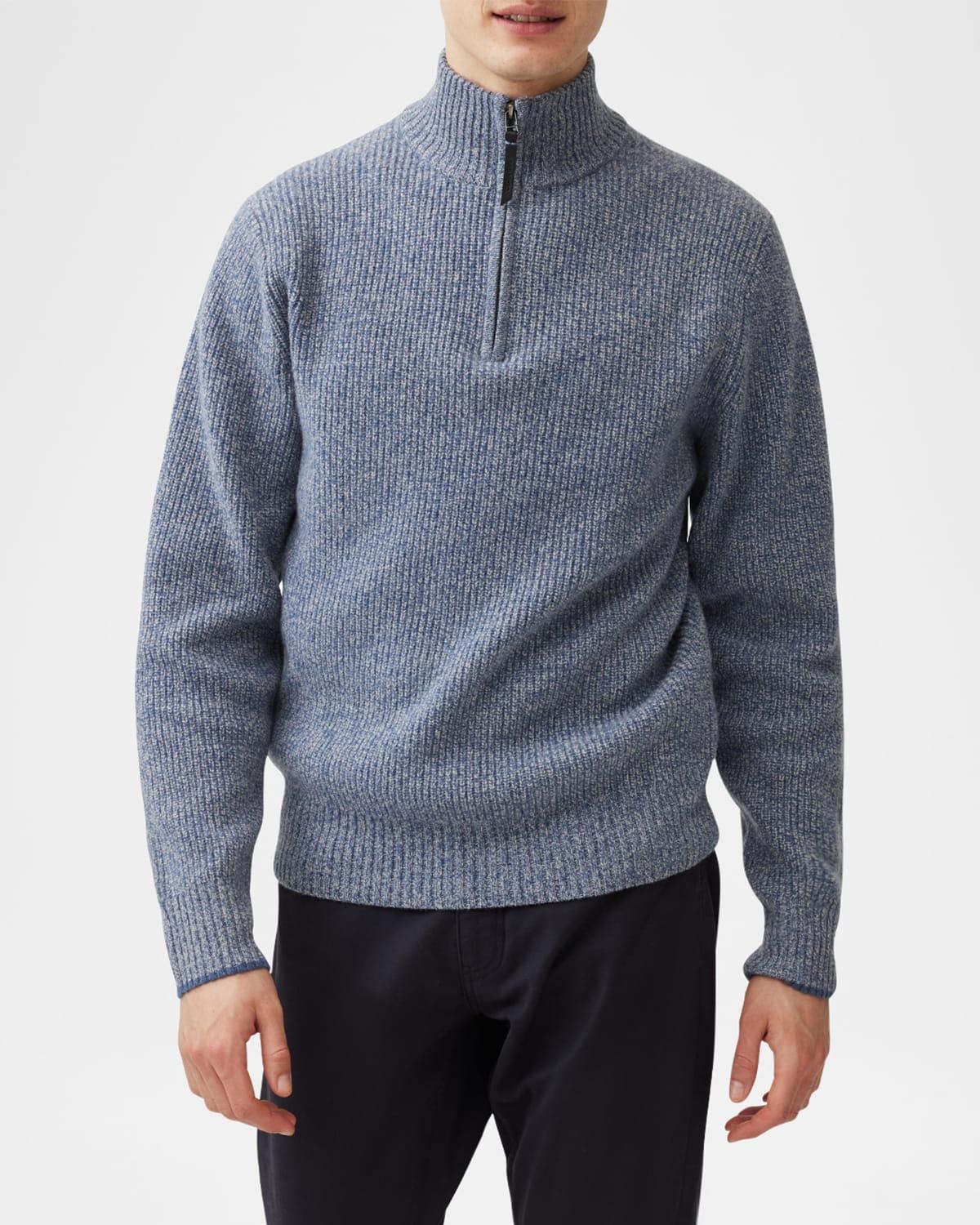 Mens Robbies Road Quarter-Zip Sweater Product Image