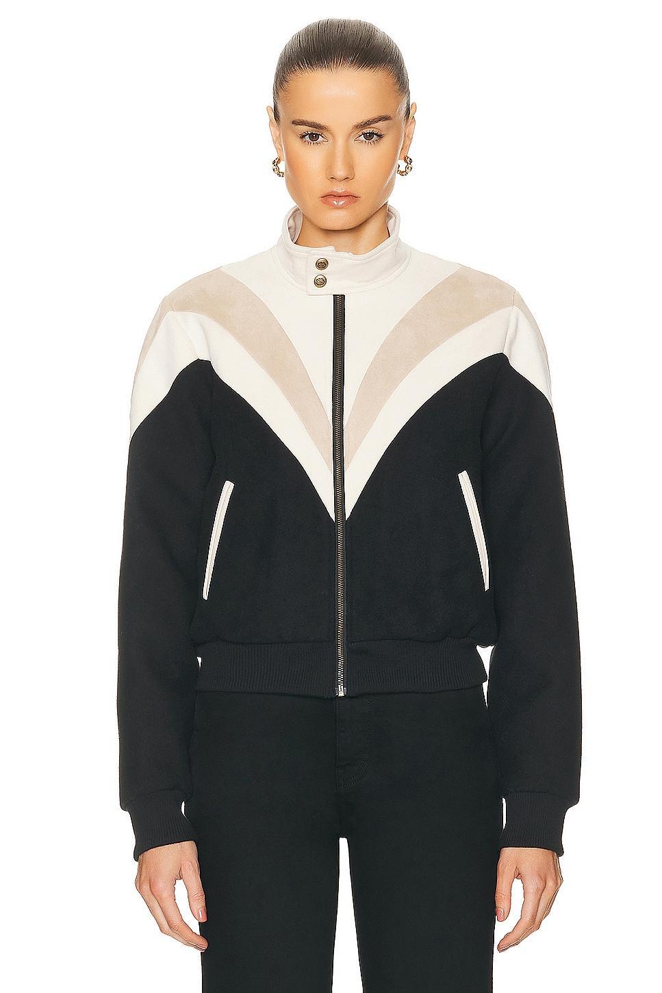 MOTHER The Big M Jacket in Black. Product Image