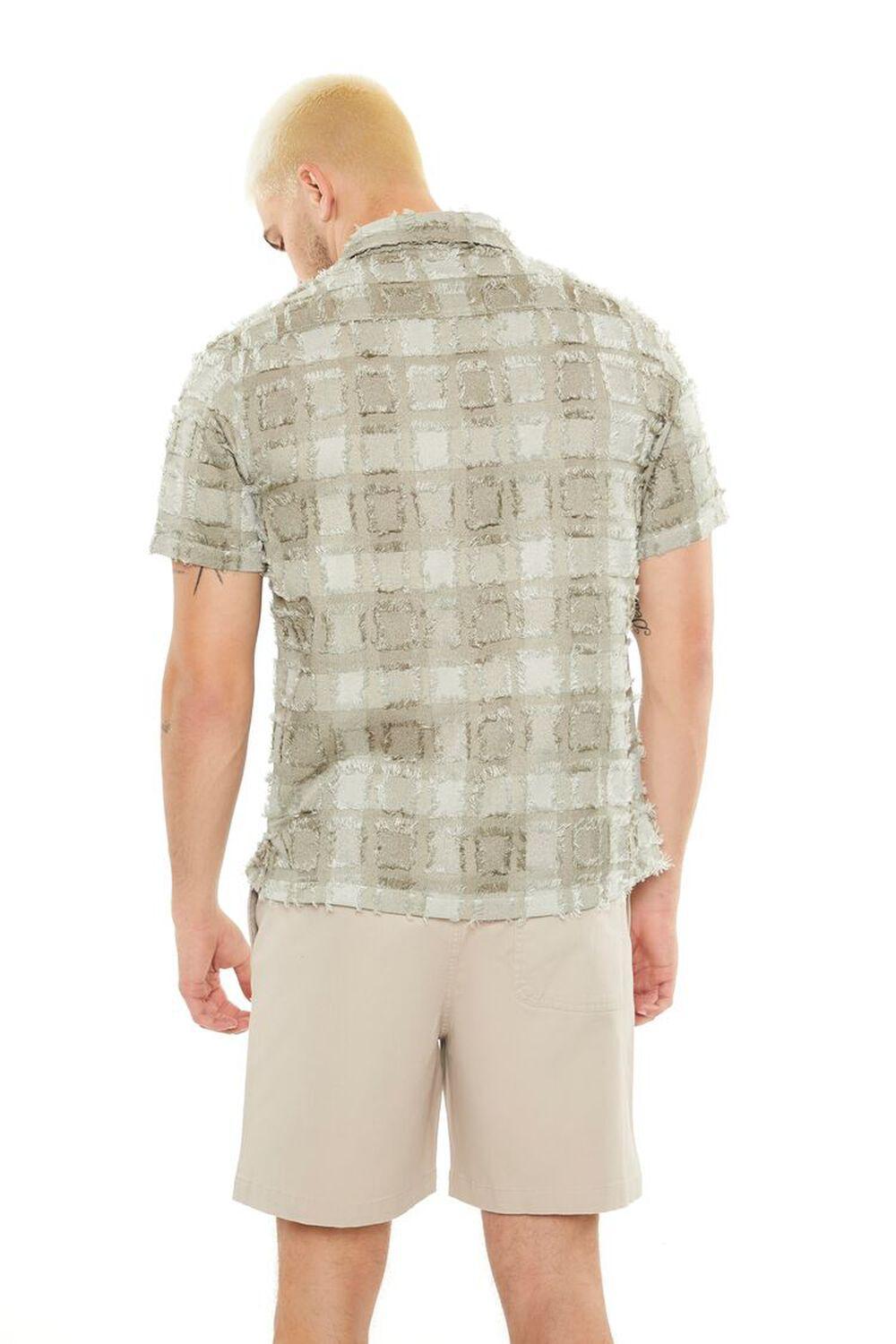 Textured Geo Print Shirt | Forever 21 Product Image