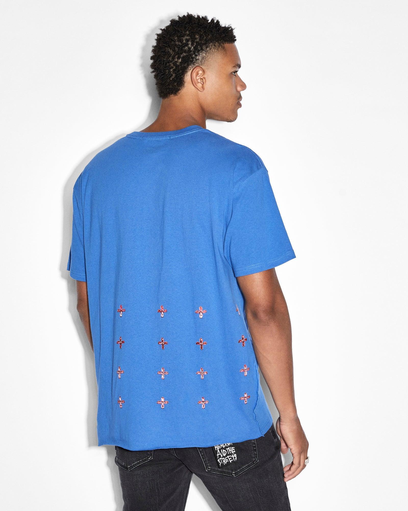 SUPERNET BIGGIE SS TEE COBALT Male Product Image