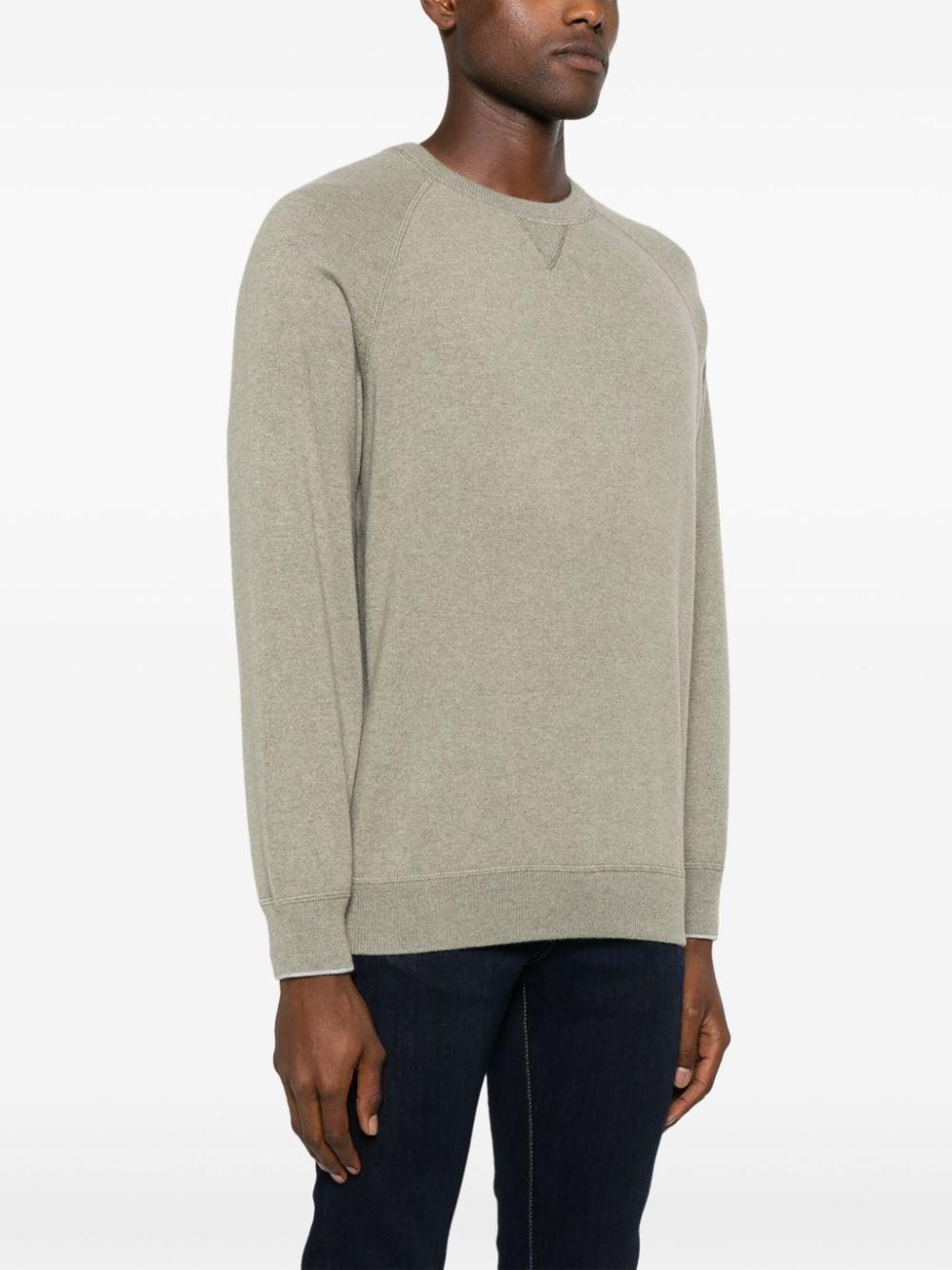 BRUNELLO CUCINELLI Cashmere Jumper In Green Product Image