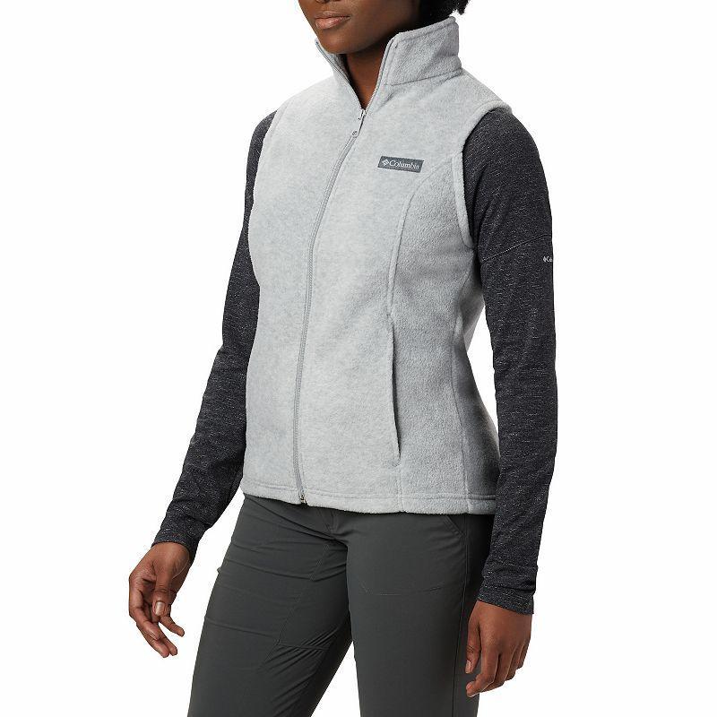 Womens Columbia Benton Springs Vest Cirrus Gray Grey Product Image