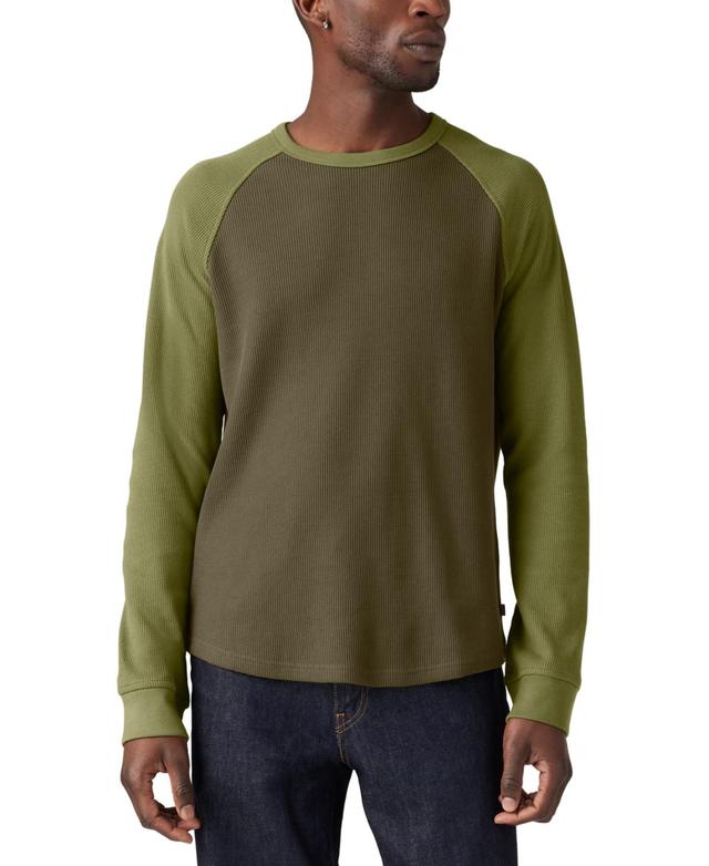 Levis Mens Thermal Long Raglan Sleeve T-Shirt Product Image